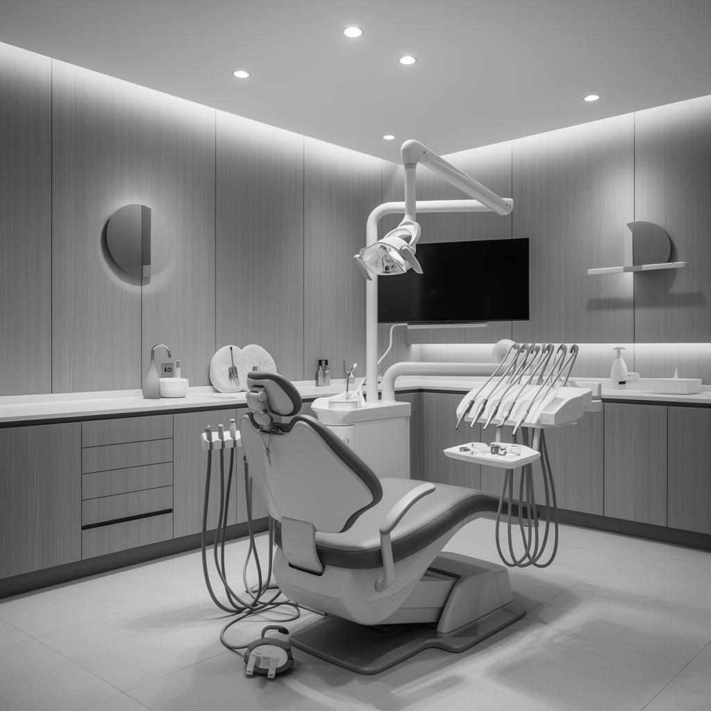 Modern dental clinic with state-of-the-art equipment