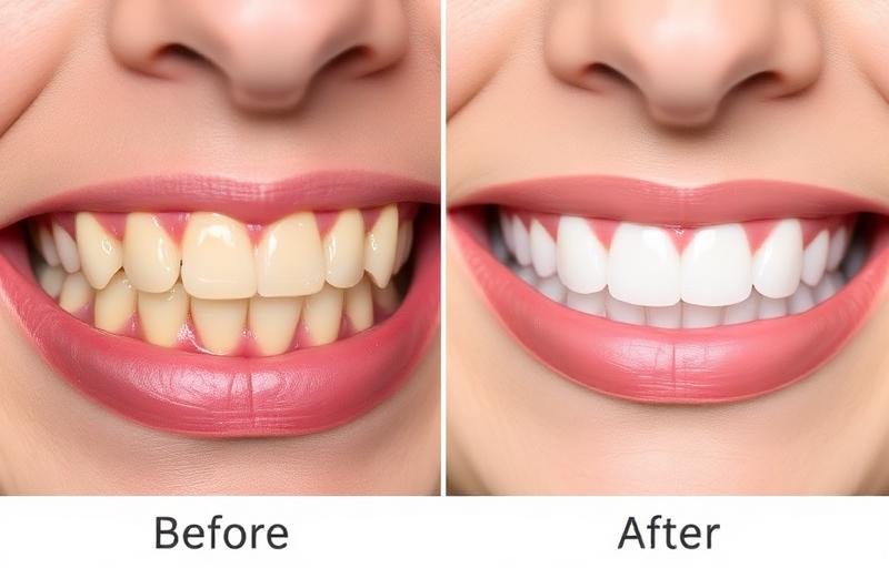 Veneer Smile Makeover before and after