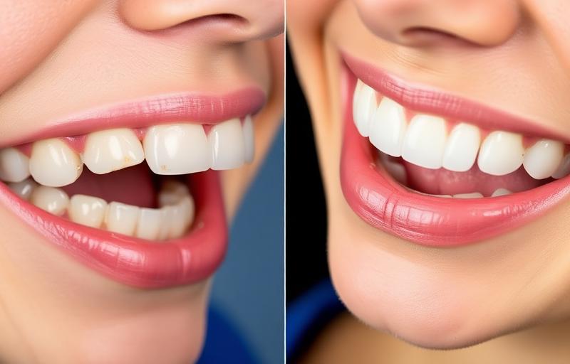 Dental Bonding before and after